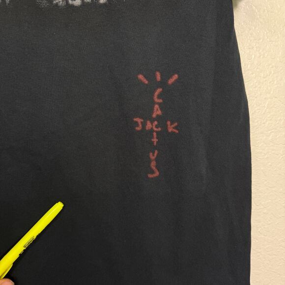 WWE Cactus Jack Shirt Men Medium John Cena Travis Scott Wrestling Is Real Tshirt - Picture 10 of 14